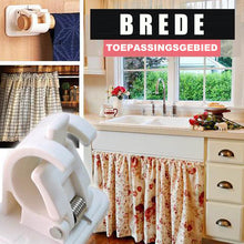 Afbeelding in Gallery-weergave laden, Nagelvrije verstelbare staafbeugelhouders (2 stuks)