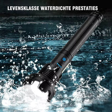 Afbeelding in Gallery-weergave laden, LED oplaadbare tactische laser zaklamp