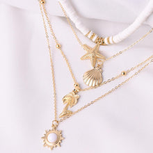 Afbeelding in Gallery-weergave laden, Meerlagige Y-vormige hanger ketting