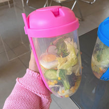 Afbeelding in Gallery-weergave laden, Draagbare licht gewicht salade beker
