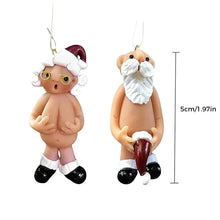 Afbeelding in Gallery-weergave laden, Kerstman Hanger Hars Kerstdecoratie