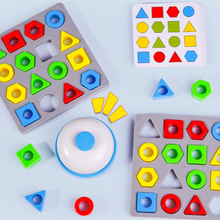 Afbeelding in Gallery-weergave laden, Vormafstemming en kleursensorisch educatief spel