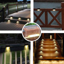 Afbeelding in Gallery-weergave laden, Zonne-buitentrapverlichting (4 stuks)