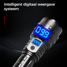 Afbeelding in Gallery-weergave laden, Oplaadbare tactische laserzaklamp met hoge lumen