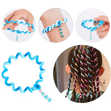 Afbeelding in Gallery-weergave laden, Kleurrijke haar styling twister clips (12 stuks)