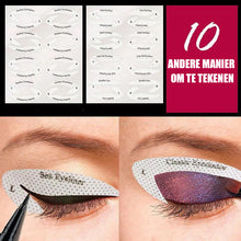 Afbeelding in Gallery-weergave laden, Snelle Eyeliner Oogschaduw Stencils