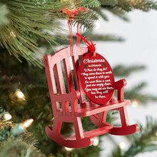 Afbeelding in Gallery-weergave laden, Kerst in de hemel Schommelstoel Ornament