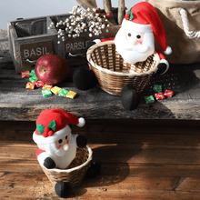 Afbeelding in Gallery-weergave laden, Kerst Snoep Geweven Mand