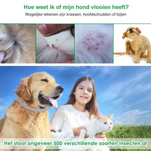 Afbeelding in Gallery-weergave laden, Pro Guard vlooien- en tekenhalsband voor honden
