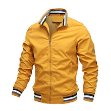 Afbeelding in Gallery-weergave laden, Casual jack voor heren in effen kleur