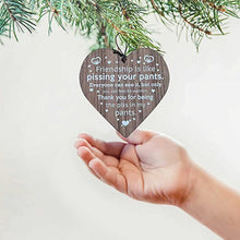 Afbeelding in Gallery-weergave laden, Vriendschap Houten Kerstboom Decoratie