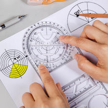Afbeelding in Gallery-weergave laden, Multifunctionele geometrische liniaal