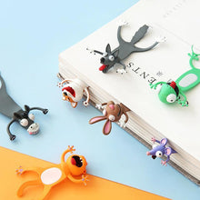 Afbeelding in Gallery-weergave laden, 3D dieren boekenleggers