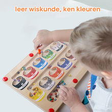 Afbeelding in Gallery-weergave laden, Magnetisch kleuren- en getallendoolhof