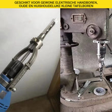 Afbeelding in Gallery-weergave laden, Houtbewerking Vierkant Gat Boren Adapter Beugel