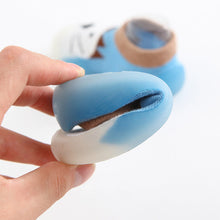 Afbeelding in Gallery-weergave laden, Antislip babyslofjes met dierenpatroon
