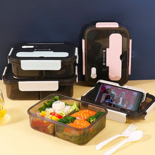 Afbeelding in Gallery-weergave laden, Plastic Bento Opbergvak Lunchbox