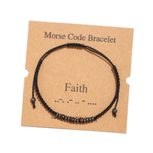 Afbeelding in Gallery-weergave laden, Morse code paar armband