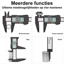Afbeelding in Gallery-weergave laden, Digitale elektronische schuifmaat liniaal