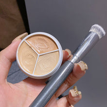 Afbeelding in Gallery-weergave laden, Tri-Color Concealer Palette Covers Acne Marks Donkere kringen