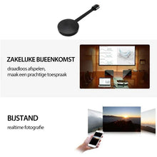 Afbeelding in Gallery-weergave laden, Draagbare draadloze HDMI-ontvanger