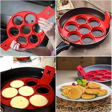 Afbeelding in Gallery-weergave laden, Non-stick siliconen pannenkoekvorm ring
