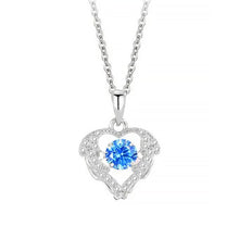 Afbeelding in Gallery-weergave laden, Glittrande Zirconia Heart Halsband