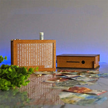 Afbeelding in Gallery-weergave laden, Houten spaarpot met teller