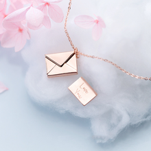 Afbeelding in Gallery-weergave laden, Metal Envelope Necklace