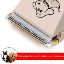 Afbeelding in Gallery-weergave laden, Professionele oplaadbare dierenhaartrimmer