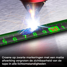 Afbeelding in Gallery-weergave laden, Fluorescerend stalen meetlint