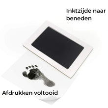 Afbeelding in Gallery-weergave laden, Knoeivrije baby-afdrukset voor handen en voeten