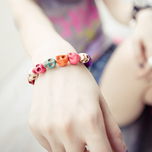 Afbeelding in Gallery-weergave laden, 🎃HALLOWEEN🎃Schedel Stijl Strand Armband