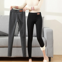 Afbeelding in Gallery-weergave laden, Warme, met fleece gevoerde legging voor dames