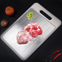 Afbeelding in Gallery-weergave laden, Double-sided rapid defrosting cutting board