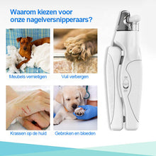 Afbeelding in Gallery-weergave laden, Professionele LED-licht nagelknipper voor huisdieren