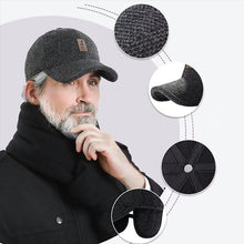 Afbeelding in Gallery-weergave laden, 🧢Winterbaseballpet met oorwarmers