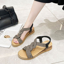 Afbeelding in Gallery-weergave laden, Antislip sandalen met zachte zool en sleehak