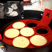 Afbeelding in Gallery-weergave laden, Non-stick siliconen pannenkoekvorm ring