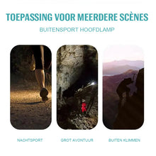 Afbeelding in Gallery-weergave laden, USB oplaadbare koplamp Succes