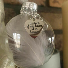 Afbeelding in Gallery-weergave laden, Kerst veer bal ornamenten
