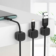 Afbeelding in Gallery-weergave laden, Magnetische snoerorganizer, eenvoudig en veilig zelfklevend kabelbeheer