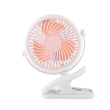 Afbeelding in Gallery-weergave laden, Draagbare stille clipventilator met 360 ° rotatie