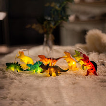 Afbeelding in Gallery-weergave laden, LED Emaille Dinosaurus Kinderkamer Decoratieve Lichtsnaar