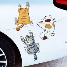 Afbeelding in Gallery-weergave laden, Leuke Kat Cartoon Auto Stickers