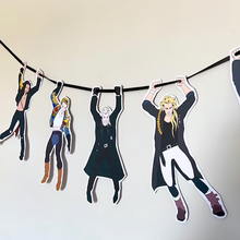 Afbeelding in Gallery-weergave laden, Halloween Santa Carla Vampieren Garland Horror Decoratie