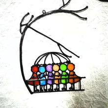 Afbeelding in Gallery-weergave laden, Suncatcher Gebrandschilderd Glas Kunst Raam Hangers