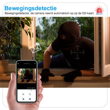 Afbeelding in Gallery-weergave laden, Opsporende draadloze 360° panoramische automatisch lichtcamera