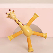 Afbeelding in Gallery-weergave laden, Telescopische giraffe speelgoed met zuignap