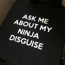 Afbeelding in Gallery-weergave laden, Ninja vermomming T-shirt